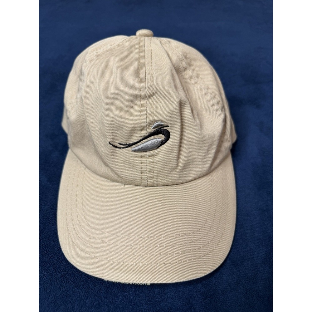 Vtg Dove Canyon Imperial Baseball Hat Cap Khaki Beige Mens Adjustable OSFM